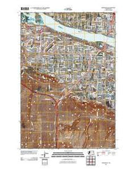Kennewick Washington Historical topographic map, 1:24000 scale, 7.5 X 7.5 Minute, Year 2011