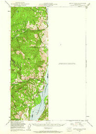 Kettle Falls Washington Historical topographic map, 1:62500 scale, 15 X 15 Minute, Year 1948