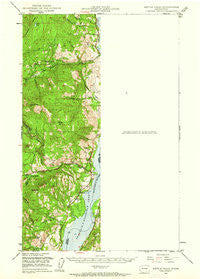 Kettle Falls Washington Historical topographic map, 1:62500 scale, 15 X 15 Minute, Year 1948