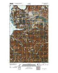 Kettle Falls Washington Historical topographic map, 1:24000 scale, 7.5 X 7.5 Minute, Year 2011