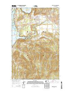 Kettle Falls Washington Current topographic map, 1:24000 scale, 7.5 X 7.5 Minute, Year 2014