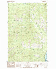 Kewa Washington Historical topographic map, 1:24000 scale, 7.5 X 7.5 Minute, Year 1985