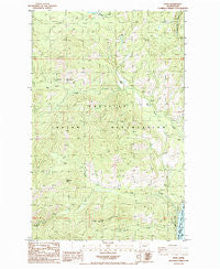Kewa Washington Historical topographic map, 1:24000 scale, 7.5 X 7.5 Minute, Year 1985