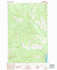 Kewa Washington Historical topographic map, 1:24000 scale, 7.5 X 7.5 Minute, Year 1985