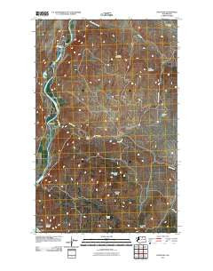 Keystone Washington Historical topographic map, 1:24000 scale, 7.5 X 7.5 Minute, Year 2011