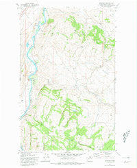 Keystone Washington Historical topographic map, 1:24000 scale, 7.5 X 7.5 Minute, Year 1980