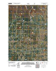 King Mountain Washington Historical topographic map, 1:24000 scale, 7.5 X 7.5 Minute, Year 2011