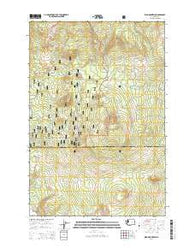 King Mountain Washington Current topographic map, 1:24000 scale, 7.5 X 7.5 Minute, Year 2014