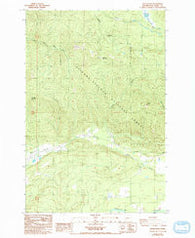 Kiona Peak Washington Historical topographic map, 1:24000 scale, 7.5 X 7.5 Minute, Year 1987