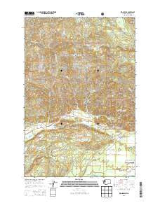 Kiona Peak Washington Current topographic map, 1:24000 scale, 7.5 X 7.5 Minute, Year 2013