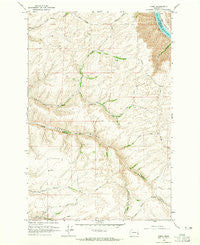 Kirby Washington Historical topographic map, 1:24000 scale, 7.5 X 7.5 Minute, Year 1964