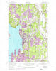 Kirkland Washington Historical topographic map, 1:24000 scale, 7.5 X 7.5 Minute, Year 1950