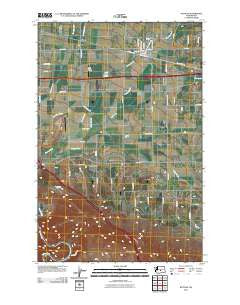Kittitas Washington Historical topographic map, 1:24000 scale, 7.5 X 7.5 Minute, Year 2011
