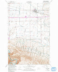 Kittitas Washington Historical topographic map, 1:24000 scale, 7.5 X 7.5 Minute, Year 1953