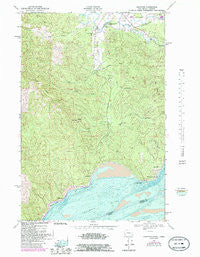 Knappton Washington Historical topographic map, 1:24000 scale, 7.5 X 7.5 Minute, Year 1949