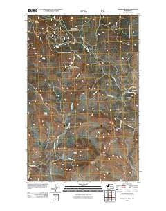 Knowlton Knob Washington Historical topographic map, 1:24000 scale, 7.5 X 7.5 Minute, Year 2011