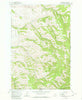 Kooskooskie Washington Historical topographic map, 1:24000 scale, 7.5 X 7.5 Minute, Year 1966
