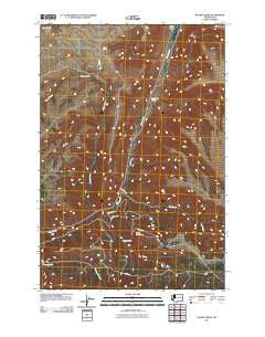 Kusshi Creek Washington Historical topographic map, 1:24000 scale, 7.5 X 7.5 Minute, Year 2011