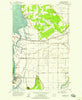 La Conner Washington Historical topographic map, 1:24000 scale, 7.5 X 7.5 Minute, Year 1956