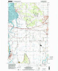 La Conner Washington Historical topographic map, 1:24000 scale, 7.5 X 7.5 Minute, Year 1998