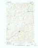 La Crosse Washington Historical topographic map, 1:62500 scale, 15 X 15 Minute, Year 1950