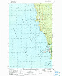La Push Washington Historical topographic map, 1:24000 scale, 7.5 X 7.5 Minute, Year 1982