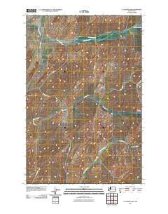 La Crosse East Washington Historical topographic map, 1:24000 scale, 7.5 X 7.5 Minute, Year 2011
