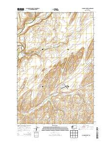 La Crosse West Washington Current topographic map, 1:24000 scale, 7.5 X 7.5 Minute, Year 2014