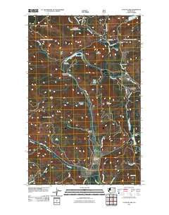 La Fleur Lake Washington Historical topographic map, 1:24000 scale, 7.5 X 7.5 Minute, Year 2011