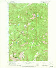 Labyrinth Mtn Washington Historical topographic map, 1:24000 scale, 7.5 X 7.5 Minute, Year 1965