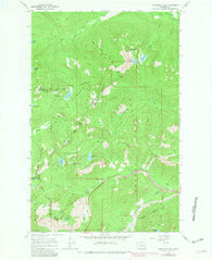 Labyrinth Mtn Washington Historical topographic map, 1:24000 scale, 7.5 X 7.5 Minute, Year 1965