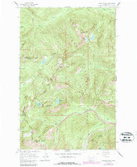 Labyrinth Mtn Washington Historical topographic map, 1:24000 scale, 7.5 X 7.5 Minute, Year 1965
