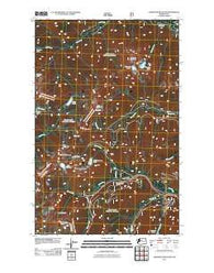 Labyrinth Mountain Washington Historical topographic map, 1:24000 scale, 7.5 X 7.5 Minute, Year 2011