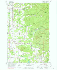 Lacamas Creek Washington Historical topographic map, 1:24000 scale, 7.5 X 7.5 Minute, Year 1954