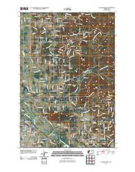 Lacamas Creek Washington Historical topographic map, 1:24000 scale, 7.5 X 7.5 Minute, Year 2011