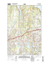 Lacey Washington Current topographic map, 1:24000 scale, 7.5 X 7.5 Minute, Year 2014
