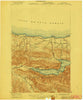 Lake Crescent Washington Historical topographic map, 1:62500 scale, 15 X 15 Minute, Year 1922