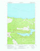 Lake Crescent Washington Historical topographic map, 1:62500 scale, 15 X 15 Minute, Year 1950
