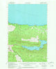 Lake Crescent Washington Historical topographic map, 1:62500 scale, 15 X 15 Minute, Year 1950