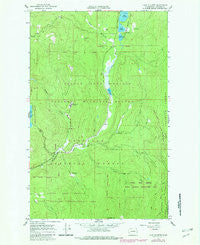 Lake Gillette Washington Historical topographic map, 1:24000 scale, 7.5 X 7.5 Minute, Year 1966