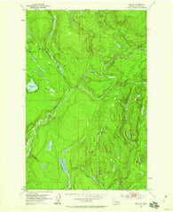 Lake Joy Washington Historical topographic map, 1:24000 scale, 7.5 X 7.5 Minute, Year 1953