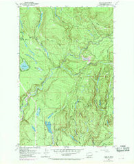 Lake Joy Washington Historical topographic map, 1:24000 scale, 7.5 X 7.5 Minute, Year 1953