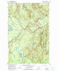 Lake Joy Washington Historical topographic map, 1:24000 scale, 7.5 X 7.5 Minute, Year 1953