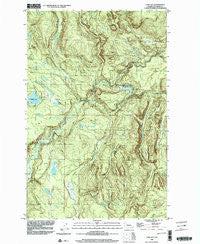 Lake Joy Washington Historical topographic map, 1:24000 scale, 7.5 X 7.5 Minute, Year 1986