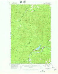 Lake Pleasant Washington Historical topographic map, 1:62500 scale, 15 X 15 Minute, Year 1957