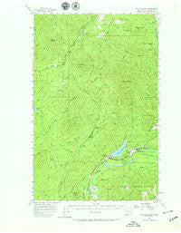 Lake Pleasant Washington Historical topographic map, 1:62500 scale, 15 X 15 Minute, Year 1957
