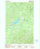 Lake Pleasant Washington Historical topographic map, 1:24000 scale, 7.5 X 7.5 Minute, Year 1984