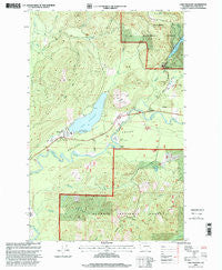 Lake Pleasant Washington Historical topographic map, 1:24000 scale, 7.5 X 7.5 Minute, Year 1999