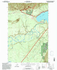 Lake Quinault West Washington Historical topographic map, 1:24000 scale, 7.5 X 7.5 Minute, Year 1995