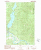 Lake Shannon Washington Historical topographic map, 1:24000 scale, 7.5 X 7.5 Minute, Year 1989